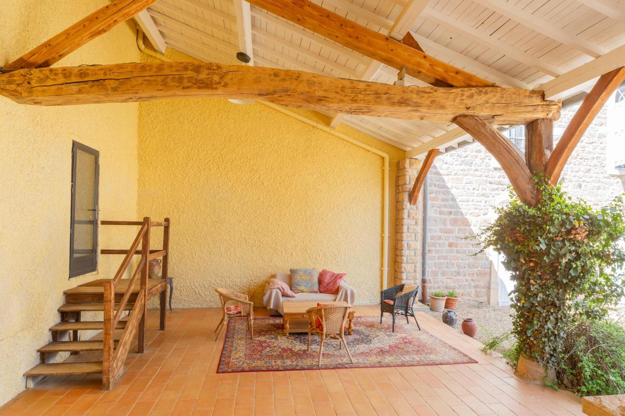 Domaine De La Baisse Villa Saint-Etienne-la-Varenne Exteriör bild